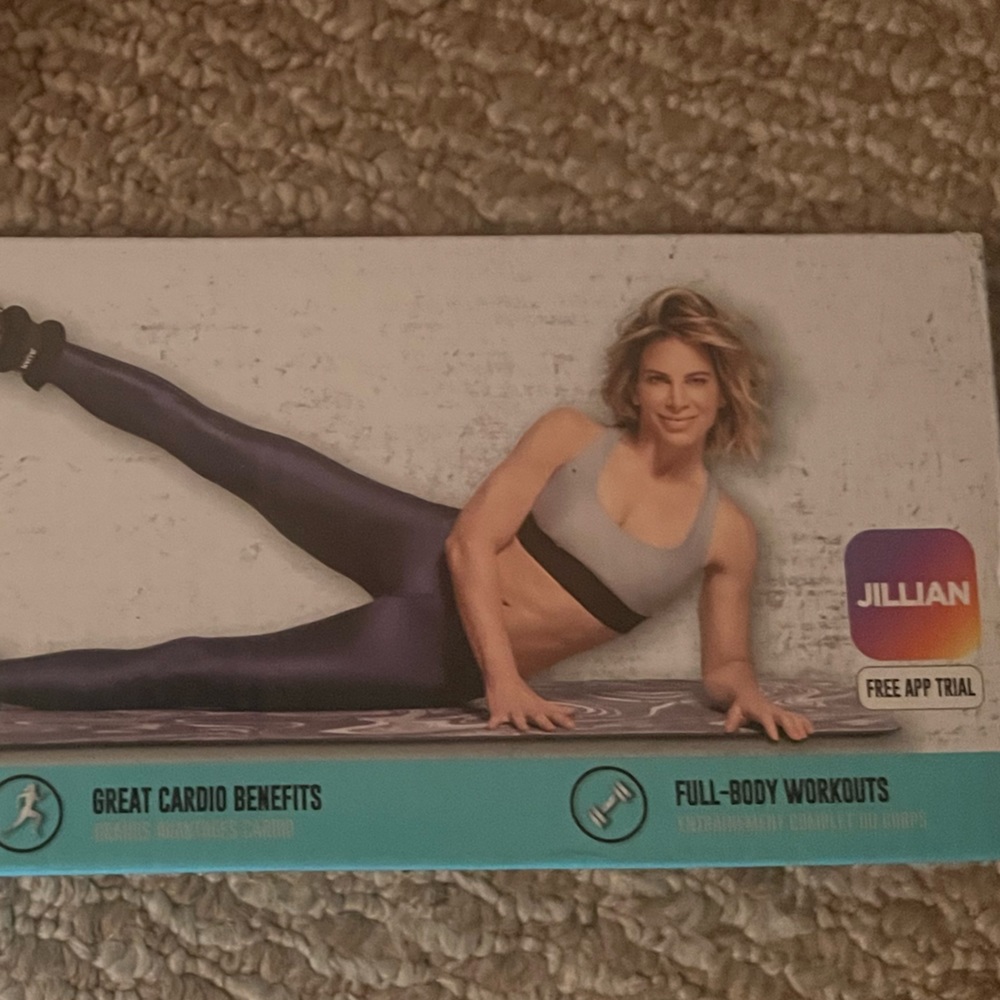 Ankle fitness weights Jilian Michaels workout home 4 lbs box gift holiday new